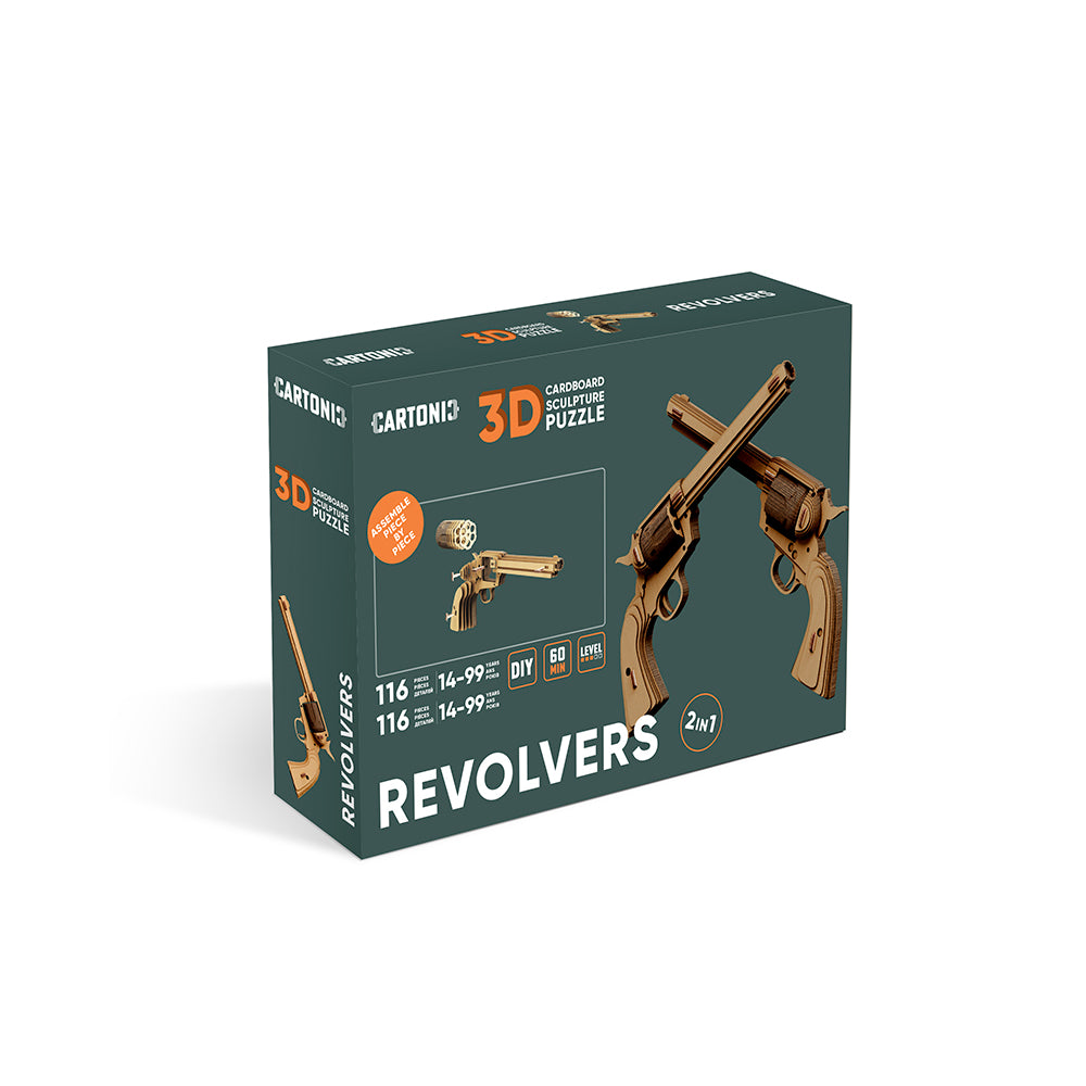 REVOLVERS Cartonic 3D Puzzle