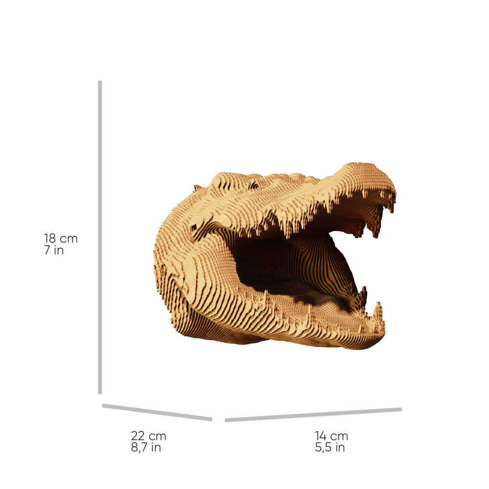 CROCODILE Cartonic 3D Puzzle
