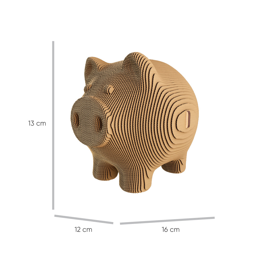 PIGGY MONEY BANK Cartonic 3D Puzzle