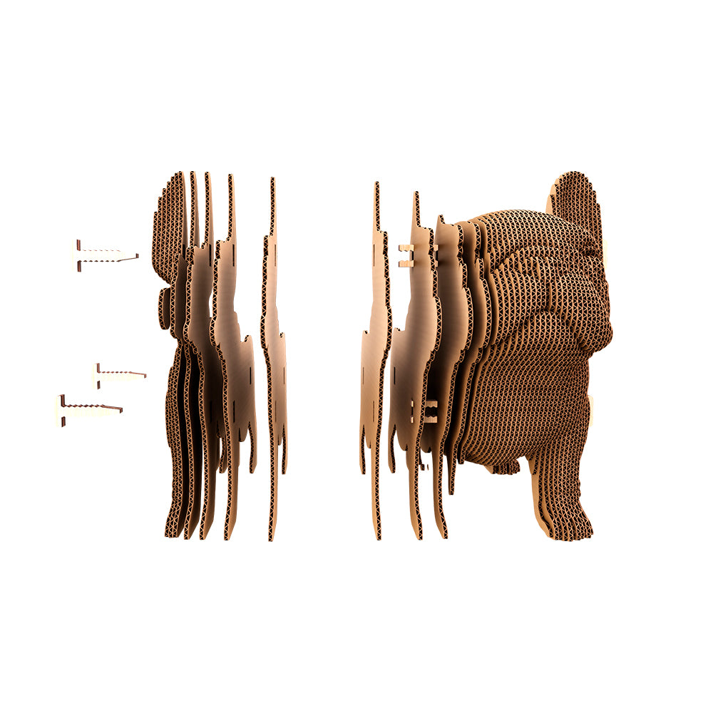 PUPPIES TRIO Cartonic 3D Puzzle