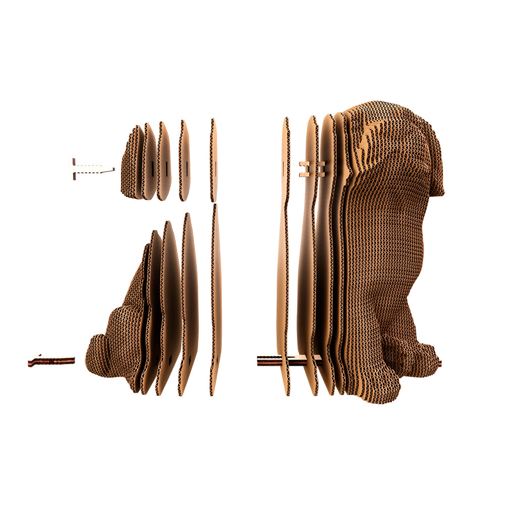 PUPPIES TRIO Cartonic 3D Puzzle