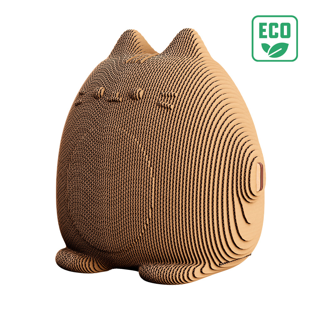 CUTE CAT MONEY BANK Cartonic 3D Puzzle