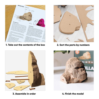 GORILLA Cartonic 3D Puzzle
