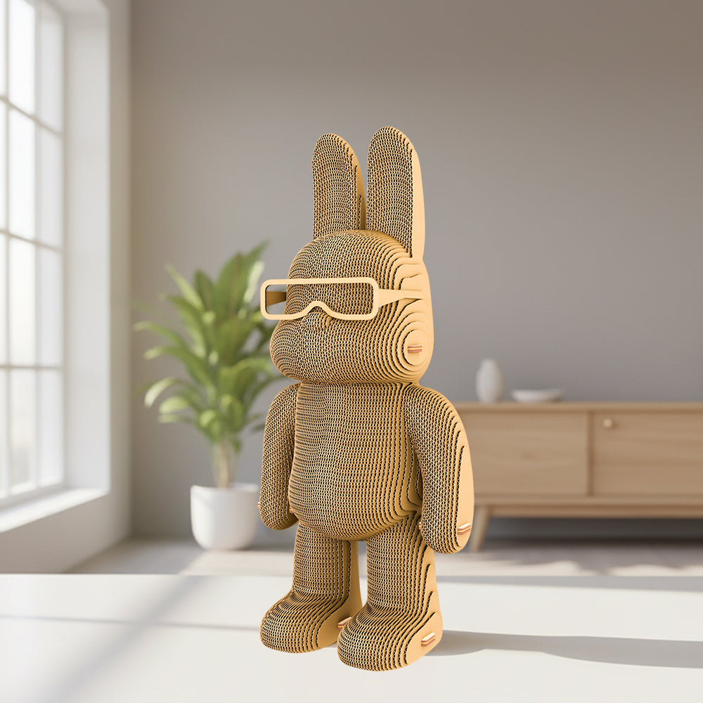ARTY BUNNY Cartonic 3D Puzzle