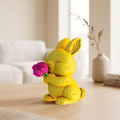 BUNNY Cartonic Collectible 3D Puzzle