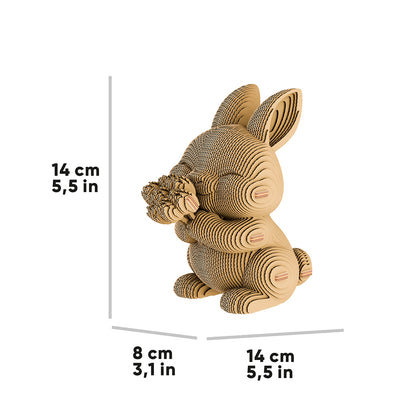 BUNNY Cartonic Collectible 3D Puzzle