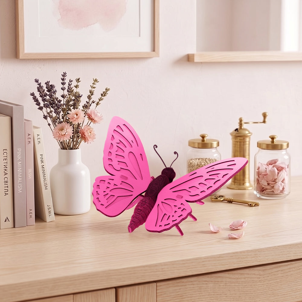 BUTTERFLY Cartonic Collectible 3D Puzzle