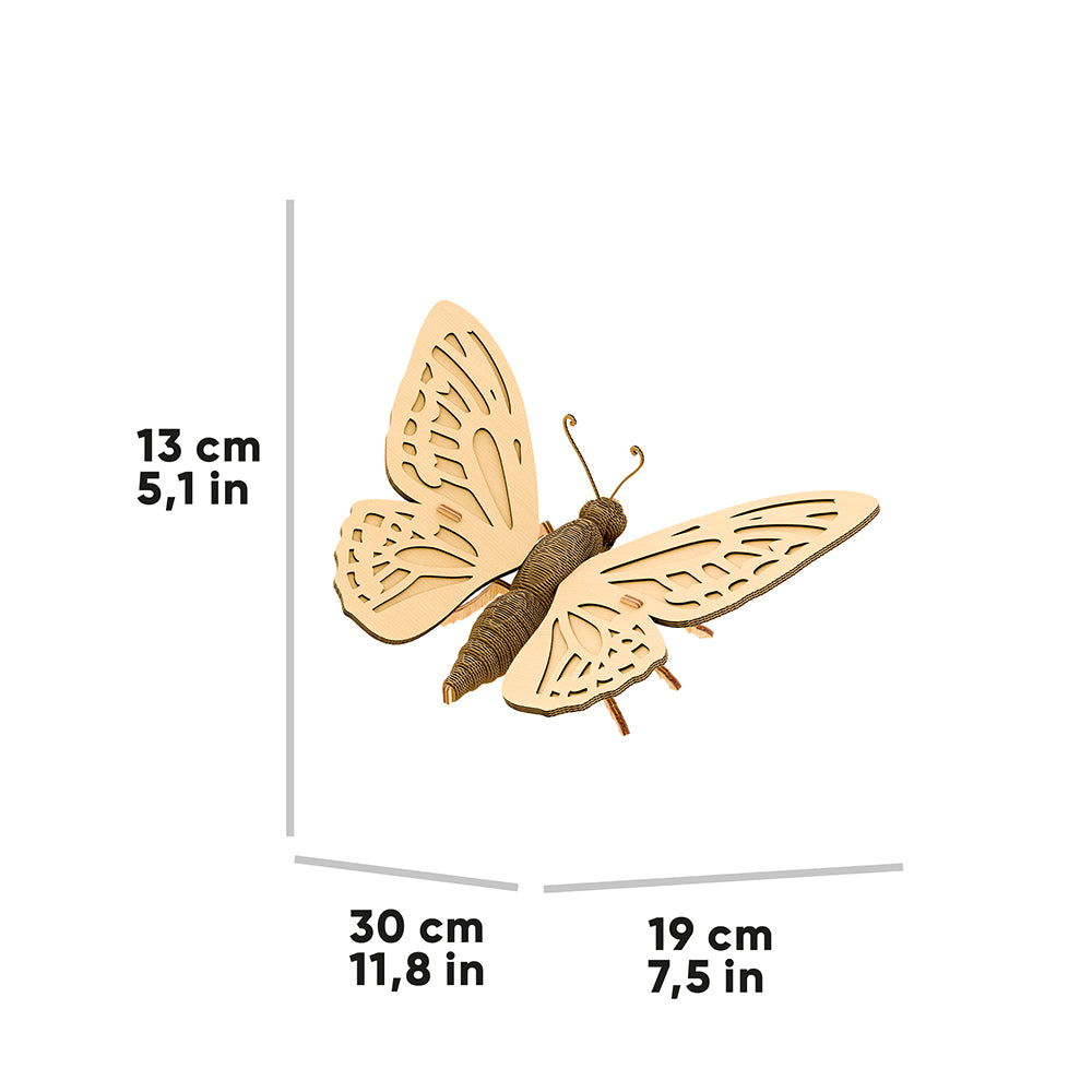 BUTTERFLY Cartonic Collectible 3D Puzzle