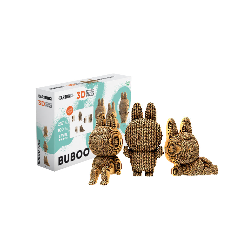 BUBOO TRIO Cartonic 3D Puzzle