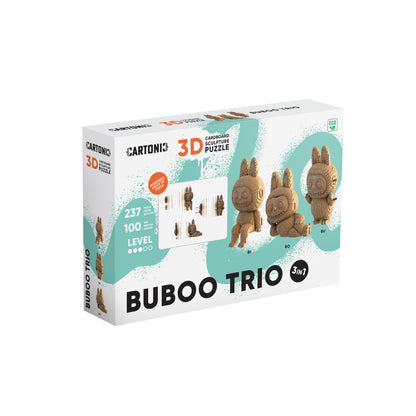 BUBOO TRIO Cartonic 3D Puzzle