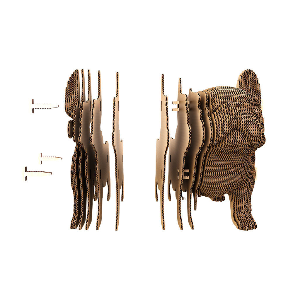 BULLDOG PUPPY Cartonic 3D Puzzle