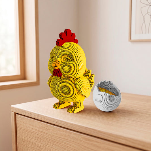 CHICK Cartonic Collectible 3D Puzzle