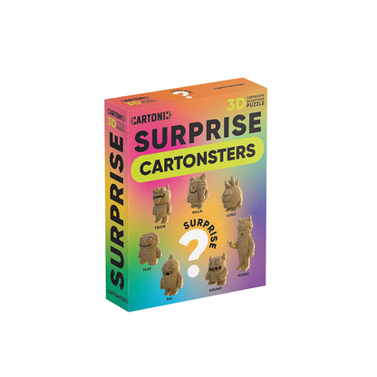 SURPRISE СARTONSTERS Cartonic 3D Puzzle