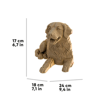 GOLDEN RETRIEVER Cartonic 3D Puzzle