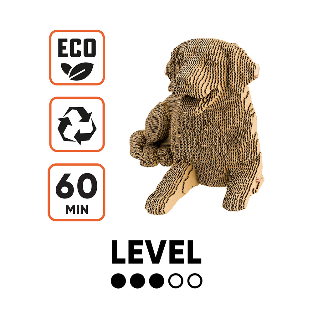 GOLDEN RETRIEVER Cartonic 3D Puzzle