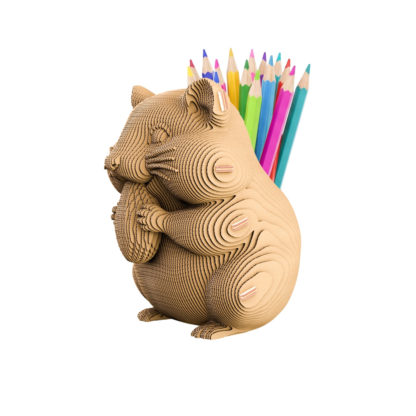 HAMSTER PEN HOLDER Cartonic 3D Puzzle