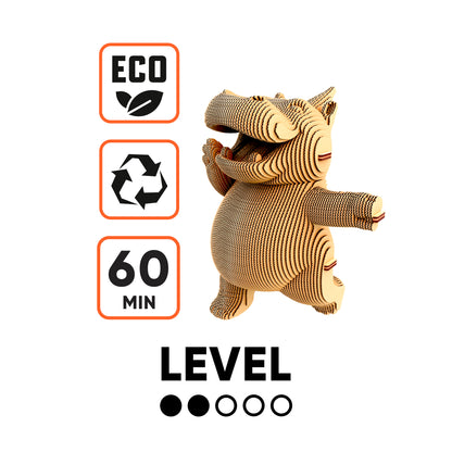 HIPPO Cartonic 3D Puzzle