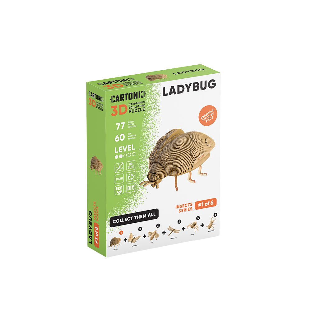 LADYBUG Cartonic Collectible 3D Puzzle