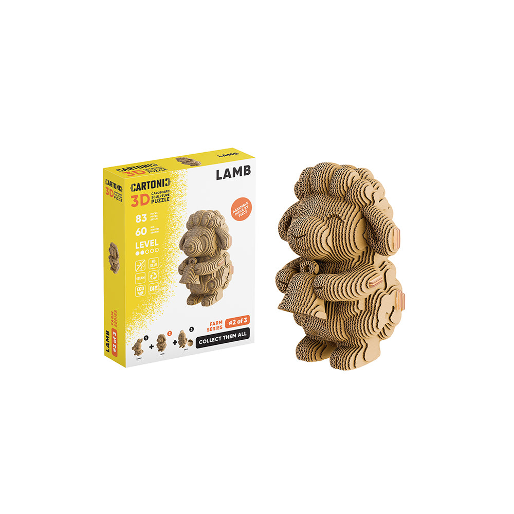 LAMB Cartonic Collectible 3D Puzzle