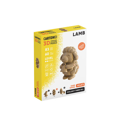 LAMB Cartonic Collectible 3D Puzzle