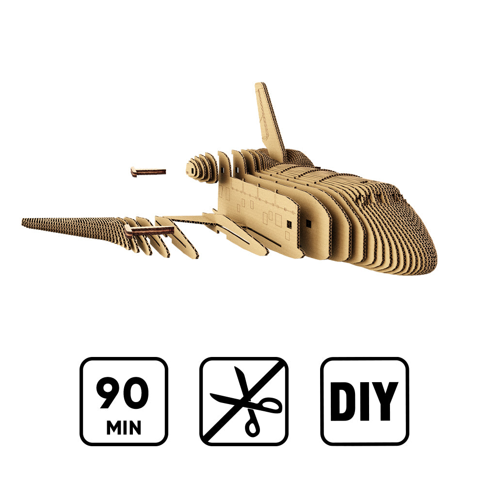 NASA SPACE SHUTTLE Cartonic 3D Puzzle