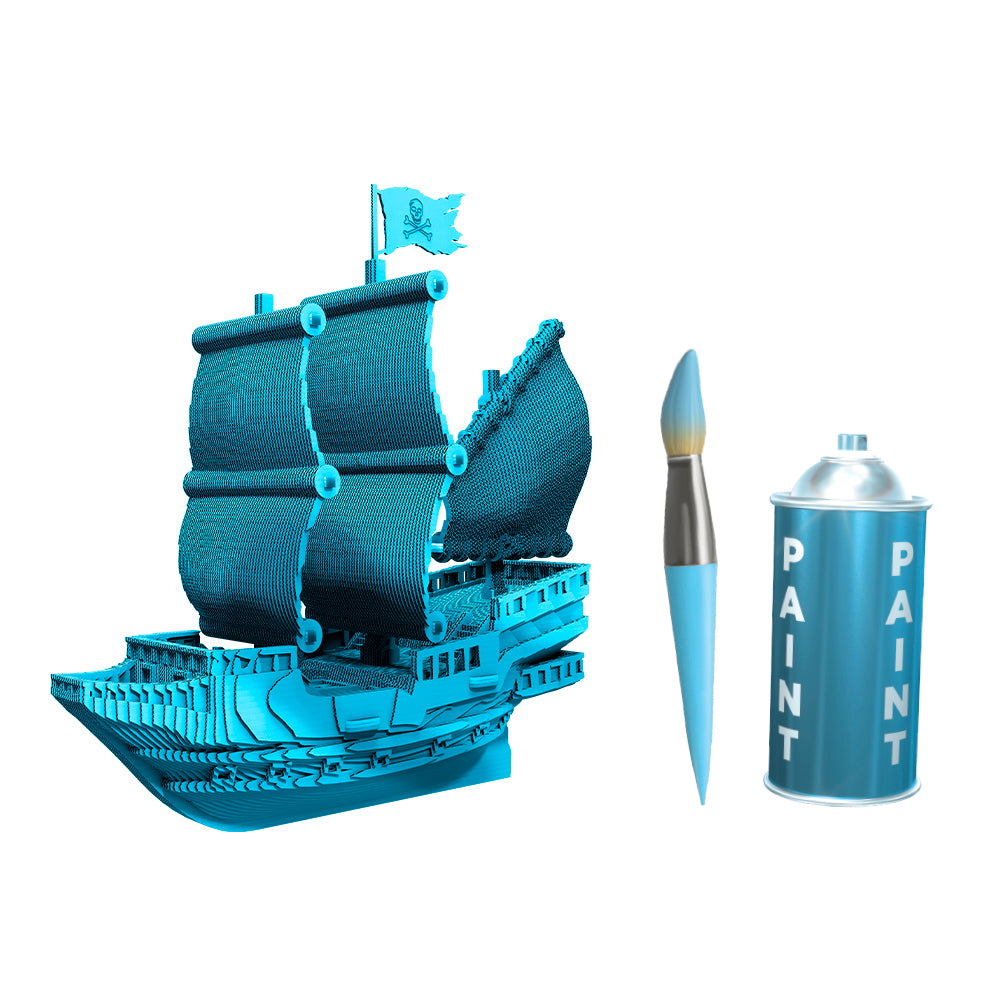 PIRATE SHIP Cartonic 3D Puzzle