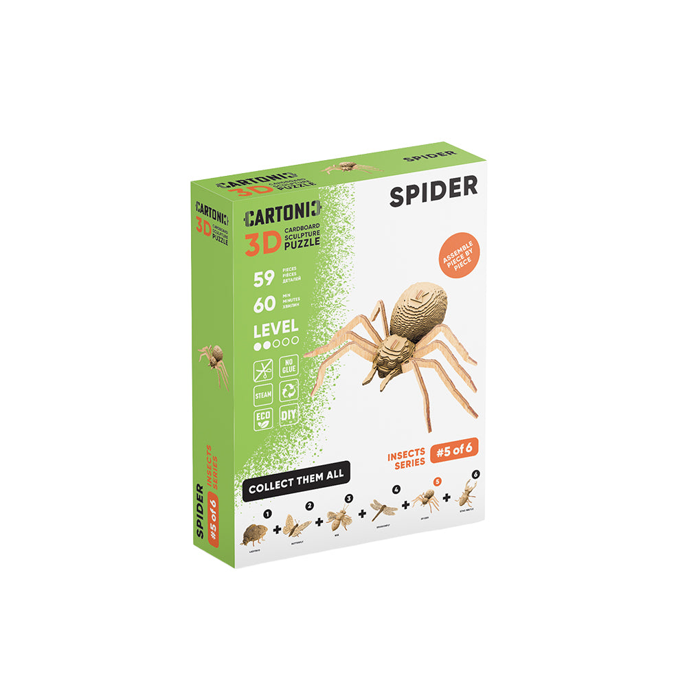 SPIDER Cartonic Collectible 3D Puzzle