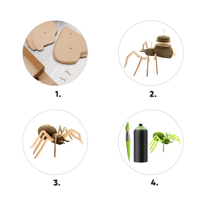 SPIDER Cartonic Collectible 3D Puzzle