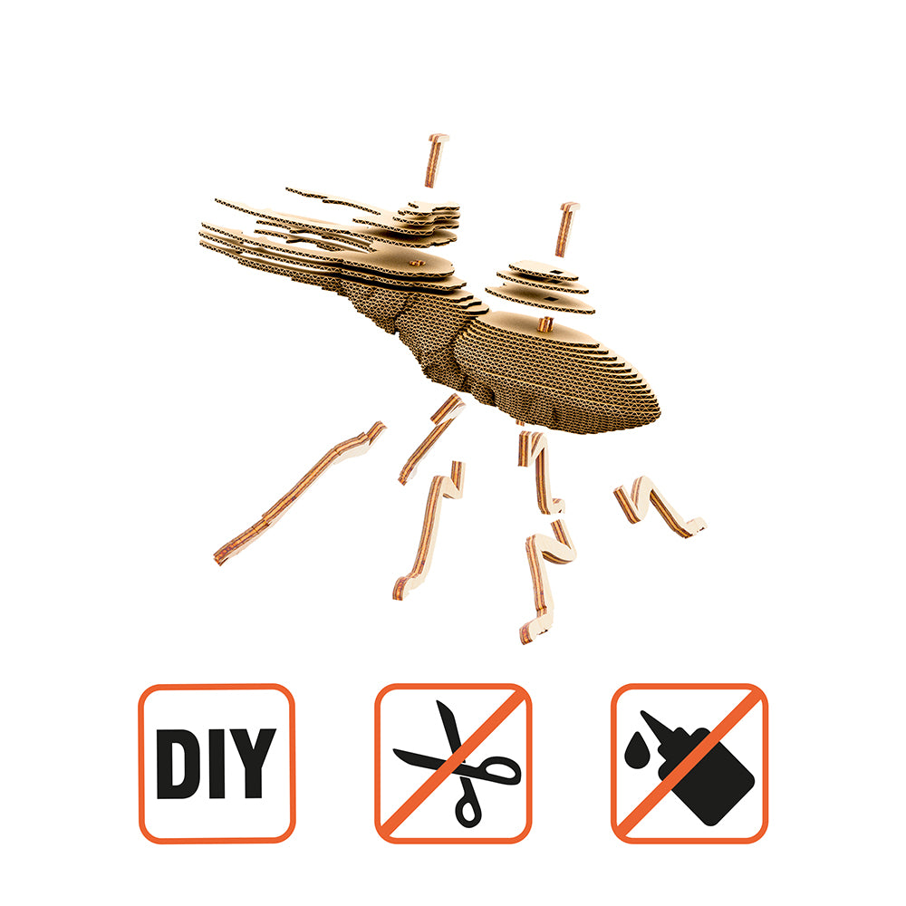 STAG BEETLE Cartonic Collectible 3D Puzzle