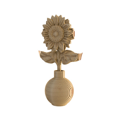 SUNFLOWER Cartonic Collectible 3D Puzzle
