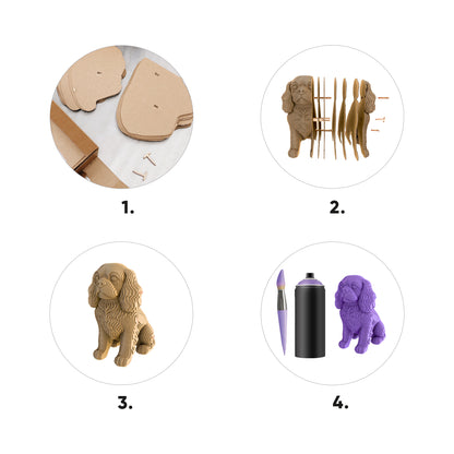 SPANIEL Cartonic 3D Puzzle