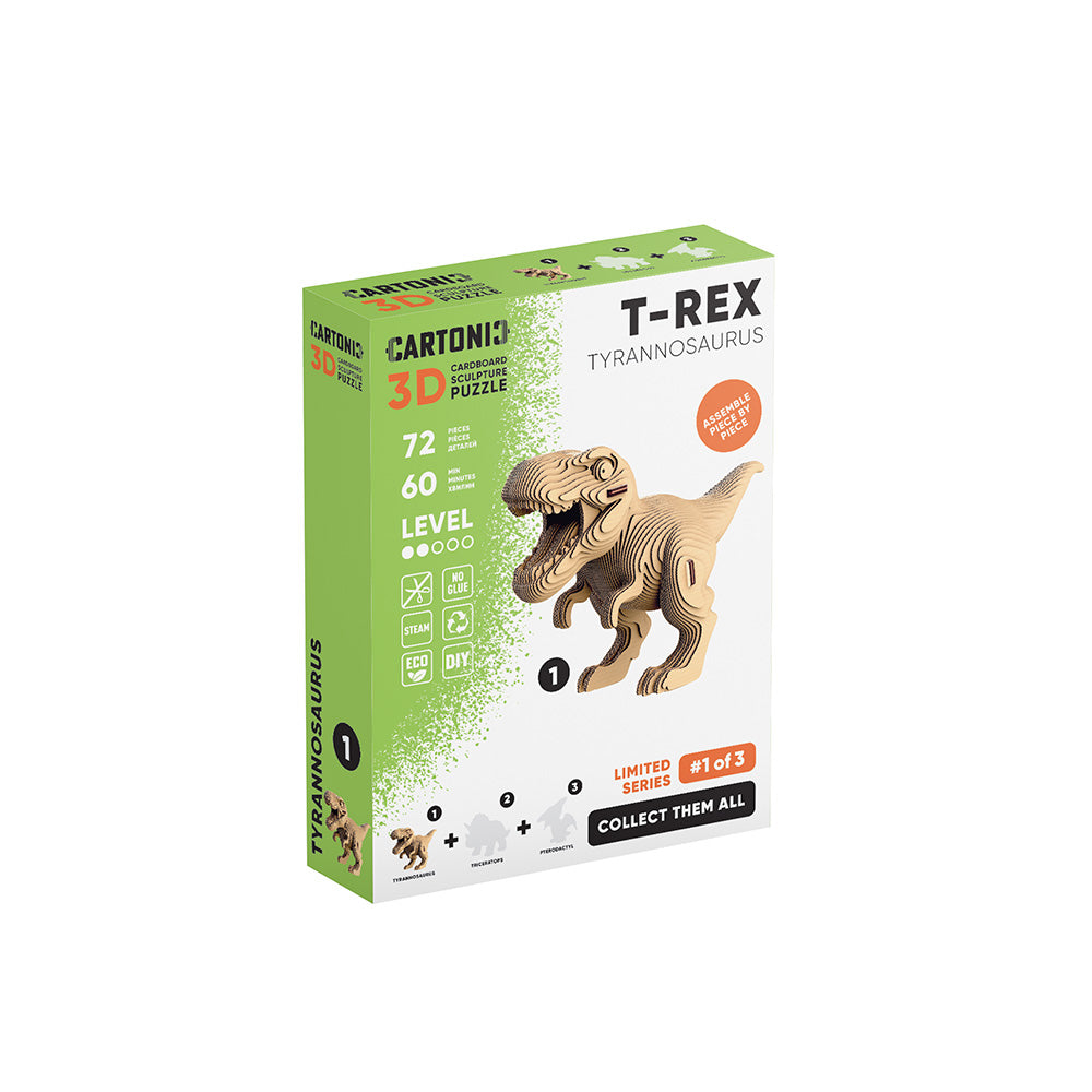 TYRANNOSAURUS Cartonic 3D Puzzle