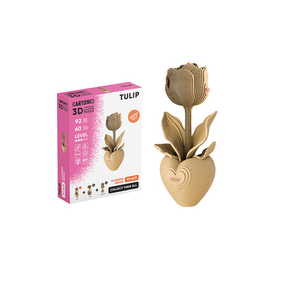 TULIP Cartonic Collectible 3D Puzzle