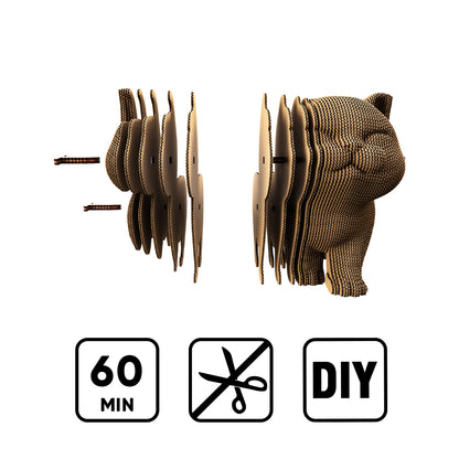 WALKING KITTEN Cartonic 3D Puzzle