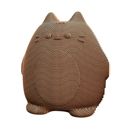 CUTE CAT MONEY BANK Cartonic 3D Puzzle