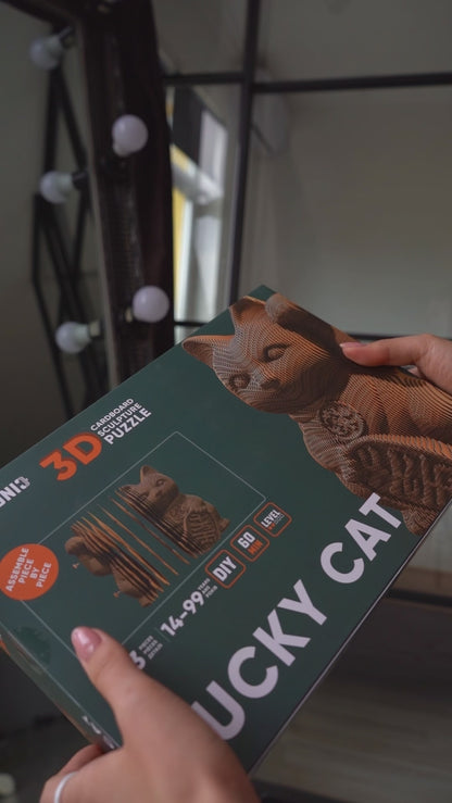 LUCKY CAT Cartonic 3D Puzzle