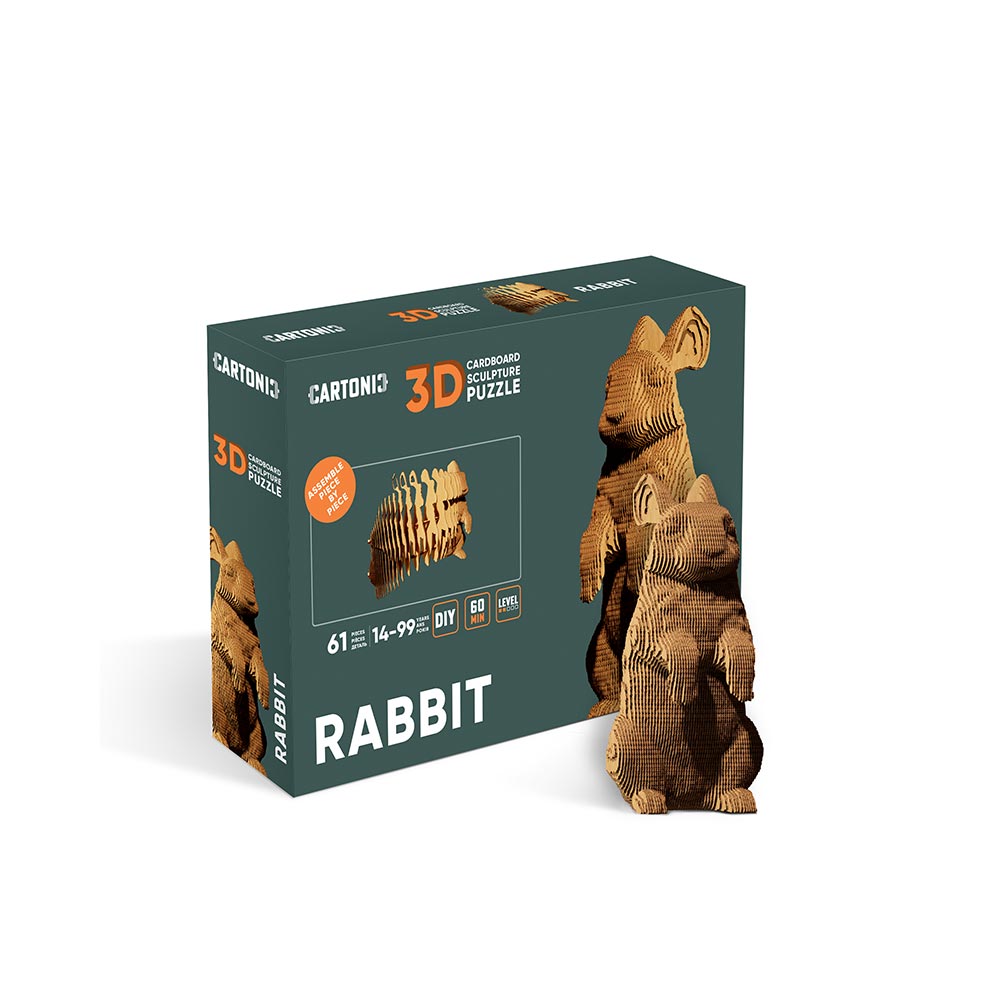 RABBIT Cartonic 3D Puzzle