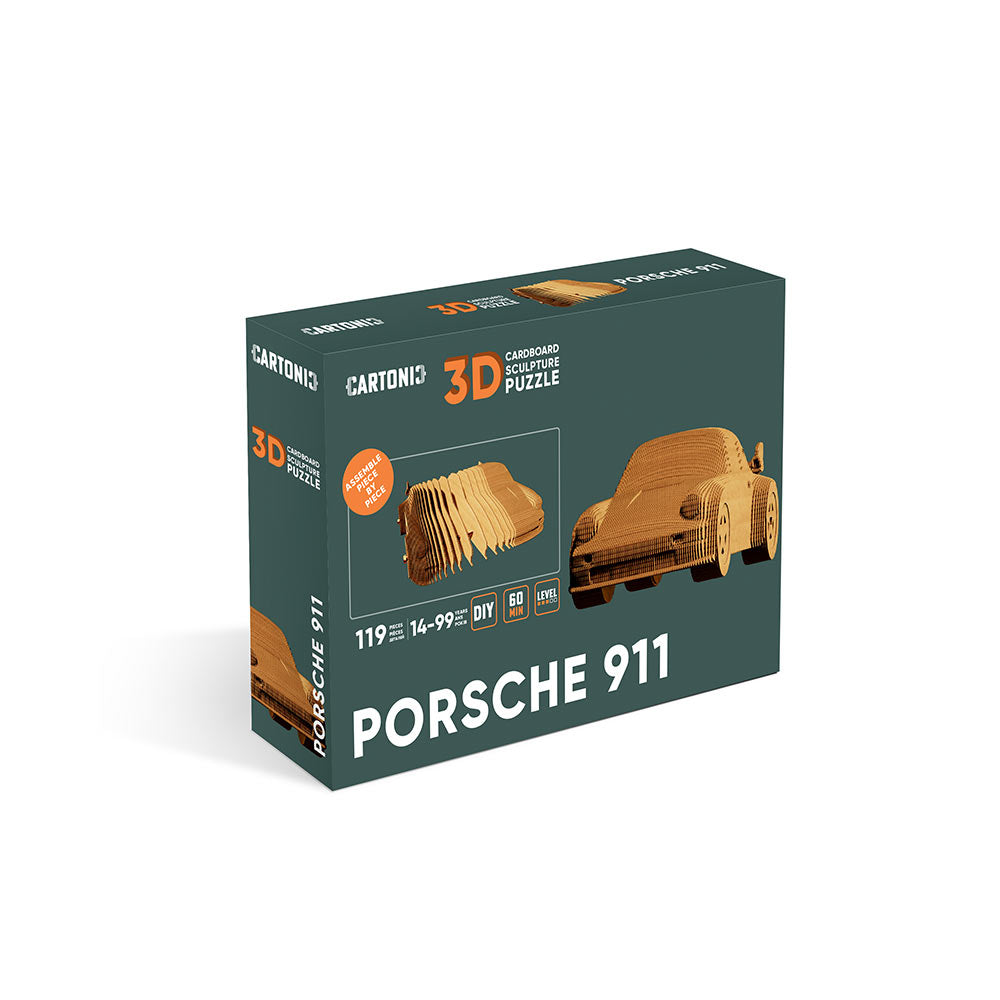 PORSCHE 911 Cartonic 3D Puzzle